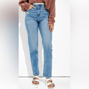 American eagle mom stretch jeans size 10